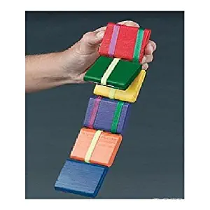 Rhode Island Novelty Jacob's Ladder-Old Fashion Colorful Wooden Toy -2 Pack